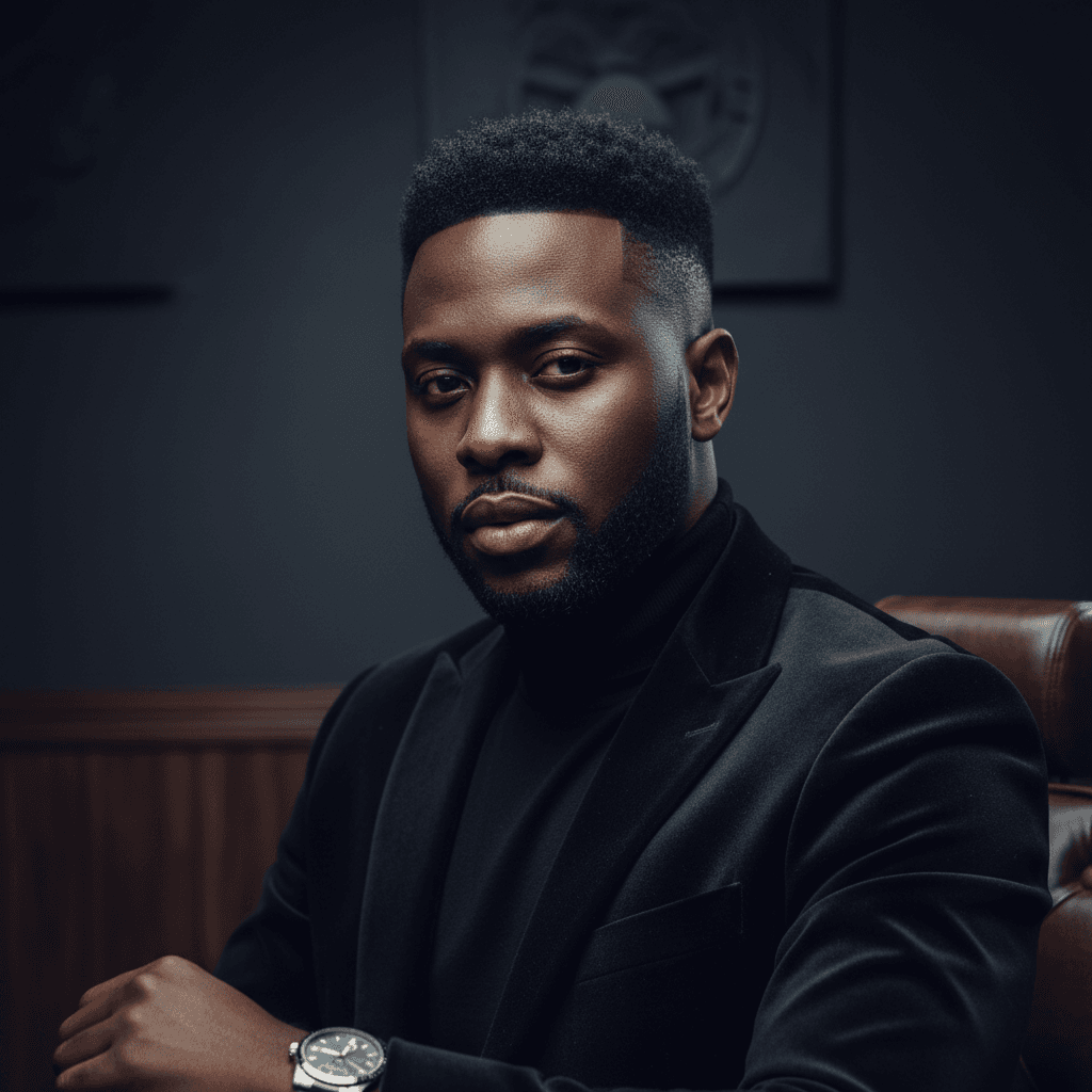 Coupe fade premium au barbershop ST. GEORGE Yaoundé